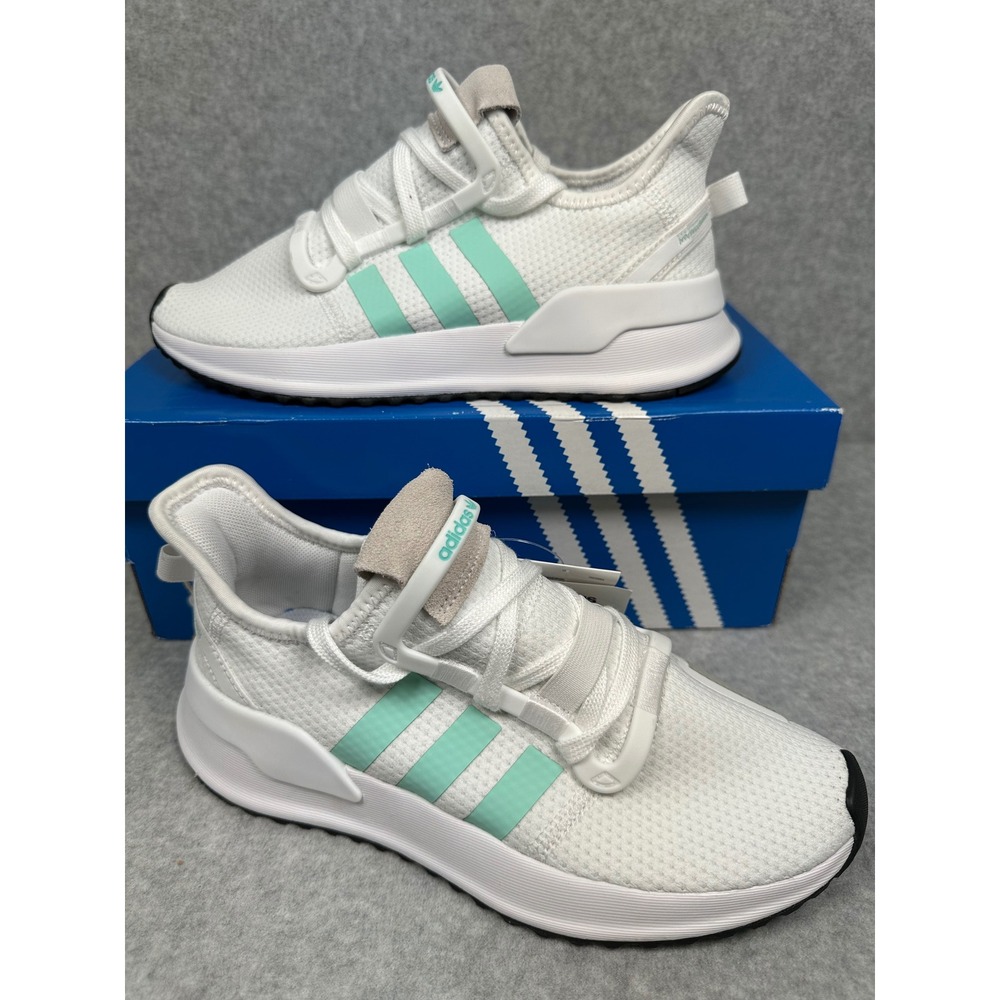Adidas U Path Run‎ W Women's Running Shoes Sneakers White Mint G27649 Size 6.5